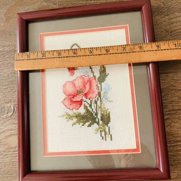 embroidery picture framed - Picture 2 of 9